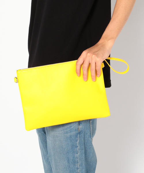 SHIPS JET BLUE(シップスジェットブルー)の「SHIPS JET BLUE: 2WAY クラッチ/ショルダーバッグ(ショルダーバッグ・メンズ・ブラック/ブルー/ブラウン/イエロー/ネイビー・ONE SIZE)」の13枚目の写真