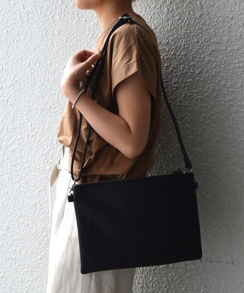 SHIPS JET BLUE(シップスジェットブルー)の「SHIPS JET BLUE: 2WAY クラッチ/ショルダーバッグ(ショルダーバッグ・メンズ・ブラック/ブルー/ブラウン/イエロー/ネイビー・ONE SIZE)」の11枚目の写真