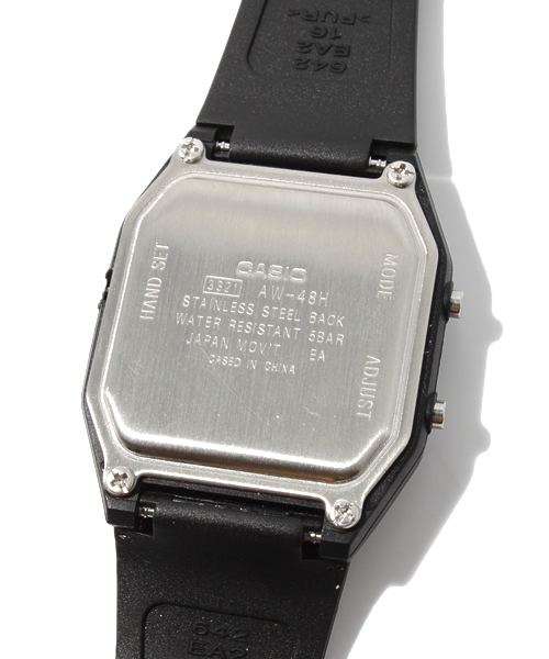 AMERICAN RAG CIE（アメリカンラグシー）の「※同品メーカー重複のためＳＴＯＰ　　CASIO カシオ/201-DNY-CASIO AW48-1V（アナログ腕時計・レディース・ブラック・FREE）」の6枚目の写真