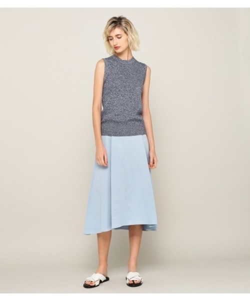 PEGGY LANA（ペギーラナ）の「Asymmetry Flare SK（スカート・レディース・オレンジ/ブルー・1/2）」の2枚目の写真