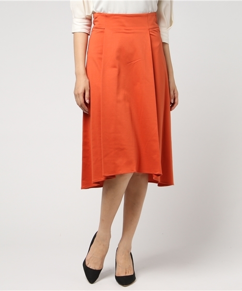 PEGGY LANA（ペギーラナ）の「Asymmetry Flare SK（スカート・レディース・オレンジ/ブルー・1/2）」の12枚目の写真
