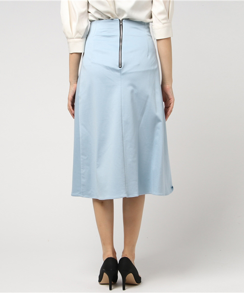 PEGGY LANA（ペギーラナ）の「Asymmetry Flare SK（スカート・レディース・オレンジ/ブルー・1/2）」の8枚目の写真