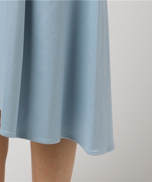 PEGGY LANA（ペギーラナ）の「Asymmetry Flare SK（スカート・レディース・オレンジ/ブルー・1/2）」の3枚目の写真