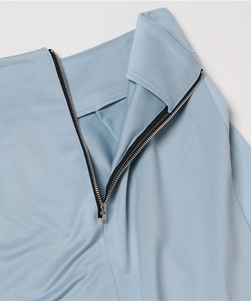 PEGGY LANA（ペギーラナ）の「Asymmetry Flare SK（スカート・レディース・オレンジ/ブルー・1/2）」の4枚目の写真