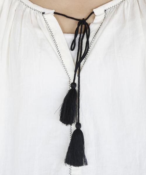 coen(コーエン)の「【Market】コットン袖エンブロイダリーブラウスⅡ(シャツ/ブラウス・レディース・ベージュ/オフホワイト・FREE)」の19枚目の写真