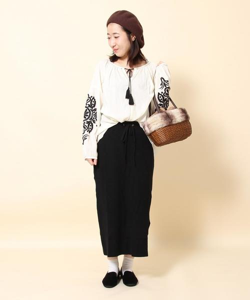 coen(コーエン)の「【Market】コットン袖エンブロイダリーブラウスⅡ(シャツ/ブラウス・レディース・ベージュ/オフホワイト・FREE)」の21枚目の写真