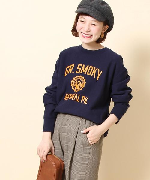 coen(コーエン)の「ATHLETICS 裏起毛ロゴプルオーバー(スウェット・レディース・グレー/ネイビー/レッド・MEDIUM/LARGE)」の3枚目の写真