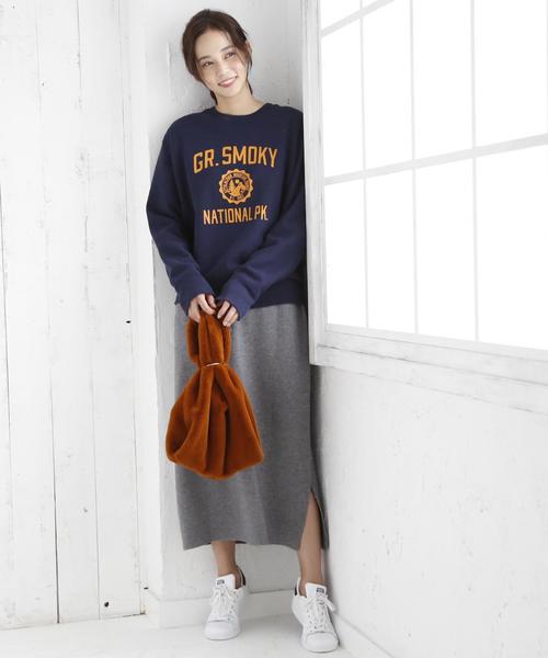 coen(コーエン)の「ATHLETICS 裏起毛ロゴプルオーバー(スウェット・レディース・グレー/ネイビー/レッド・MEDIUM/LARGE)」の14枚目の写真