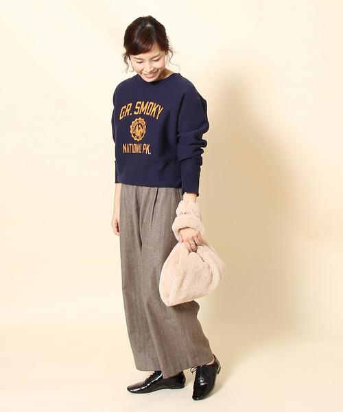 coen(コーエン)の「ATHLETICS 裏起毛ロゴプルオーバー(スウェット・レディース・グレー/ネイビー/レッド・MEDIUM/LARGE)」の9枚目の写真