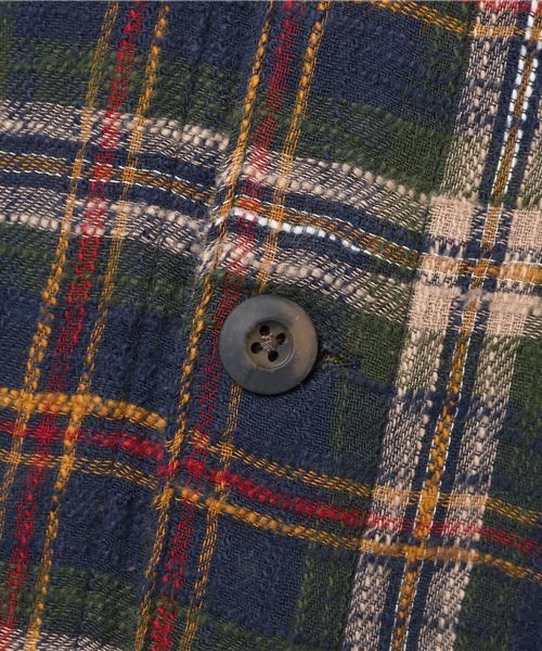 CUBE SUGAR（キューブシュガー）の「度甘ネルチェックコートワンピース（ワンピース・レディース・ホワイト系その他/ベージュ系その他/グリーン系その他/レッド系その他・M）」の11枚目の写真