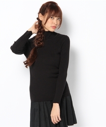 Kastane | ハイネックリブプルオーバー(ニット/セーター)