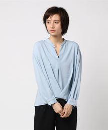 earth music&ecology | とろみスキッパーブラウス(シャツ/ブラウス)