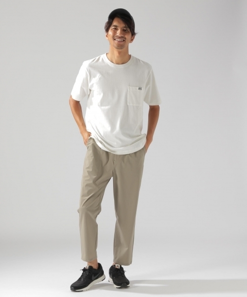 BAYFLOW(ベイフロー)の「BAYFLOW/ストレッチテーパーアンクルパンツ(その他パンツ・メンズ・ブラック/ベージュ/ネイビー・SMALL/MEDIUM/LARGE)」の5枚目の写真