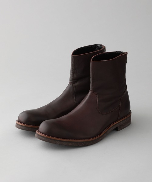 PADRONE（パドローネ）の「【PADRONE】BACK ZIP BOOTS WATER PROOF