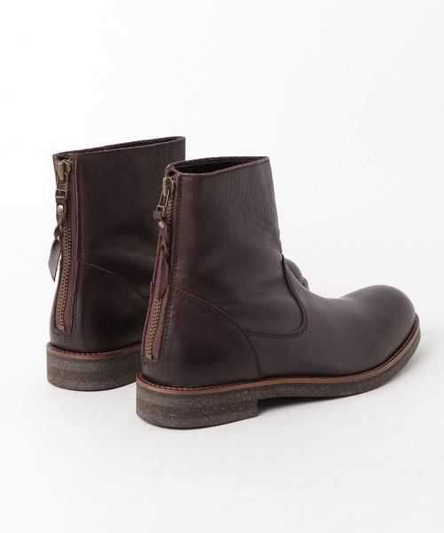 PADRONE(パドローネ)の「【PADRONE】BACK ZIP BOOTS WATER PROOF/PU7885-1116-16D(ブーツ・メンズ・ダークブラウン・40)」の2枚目の写真