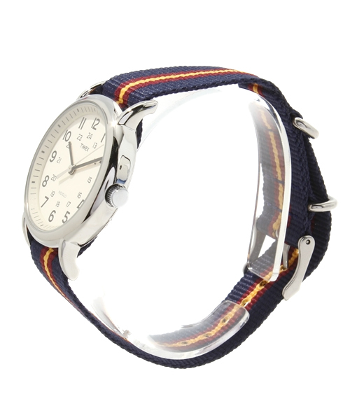 TIMEX(タイメックス)の「WEEKENDER FULLSIZE TSP234,235,236【MENS】(アナログ腕時計・メンズ・バーガンディー/ブルー系その他/オリーブ・FREE)」の5枚目の写真
