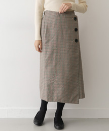 ITEMS URBANRESEARCH | ラップタイトチェックスカート(スカート)