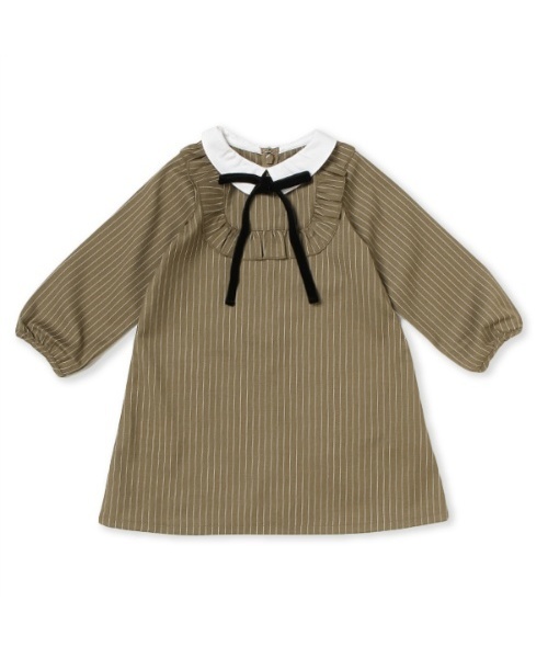 セール リボン付きラウンドフリルワンピース ワンピース B Room ビールーム のファッション通販 Zozotown