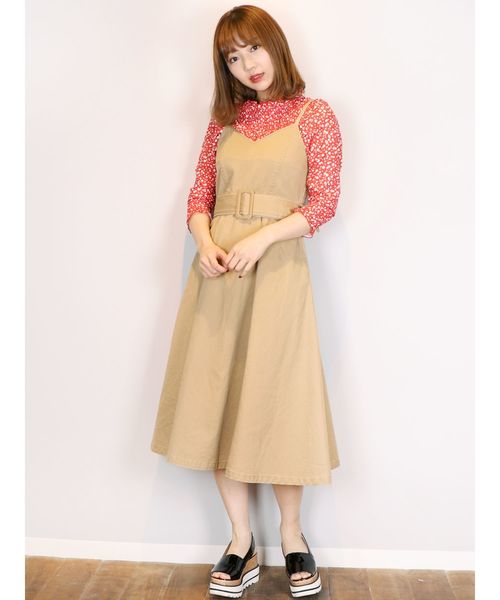 dazzlin（ダズリン）の「エナメル厚底サンダル（サンダル・レディース・アイボリー/ブラック/ピンク・SMALL/MEDIUM/LARGE）」の16枚目の写真