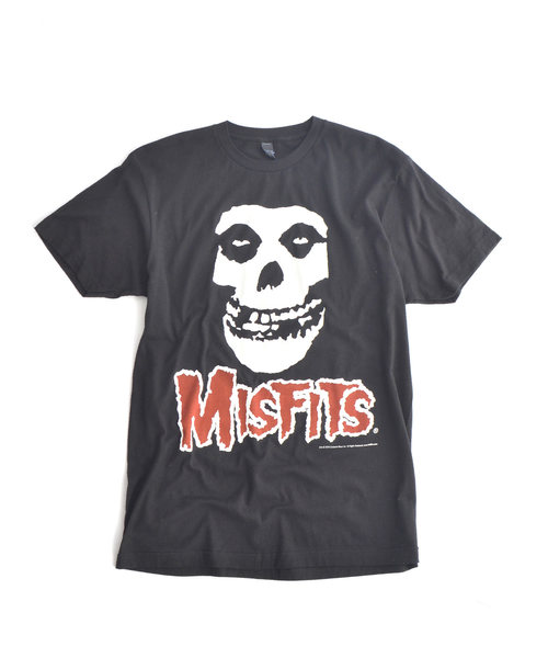 MISFITS（ミスフィッツ）の「Misfits FIEND SKULL RED ROGO TEE（Tシャツ/カットソー・メンズ・ブラック・M/L/XL）」の6枚目の写真