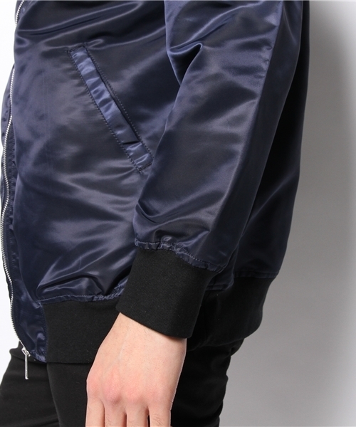 WHO'S WHO gallery（フーズフーギャラリー）の「【WEB限定価格】BIG MA-1（ブルゾン・メンズ・カーキ/ネイビー・FREE）」の6枚目の写真