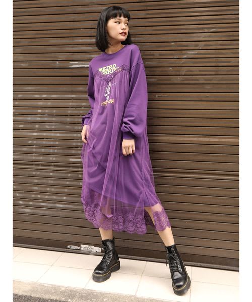 ジュエティ ワンピース jouetie（ジュエティ）の「ラッフルフリルチェックワンピース