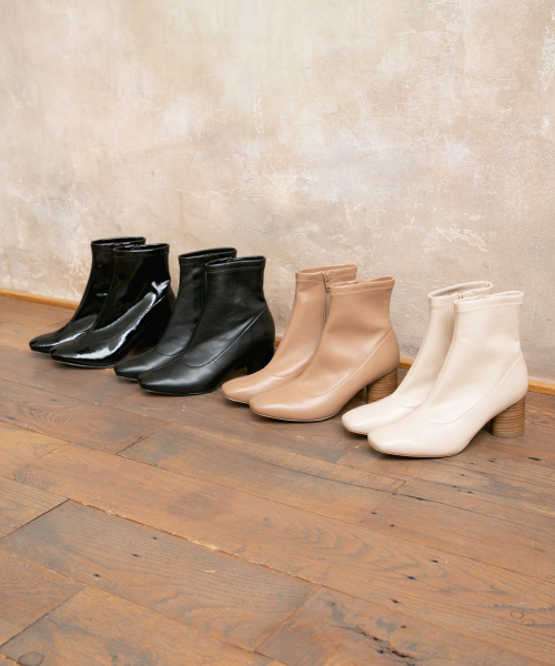 GLOBAL WORK（グローバルワーク）の「らくっションストレッチブーツ/847951（ブーツ・レディース・ブラック/ベージュ/オフホワイト/ブラック系その他/ダークブラウン・SMALL/MEDIUM/LARGE）」の6枚目の写真