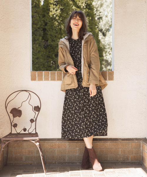 GLOBAL WORK（グローバルワーク）の「らくっションストレッチブーツ/847951（ブーツ・レディース・ブラック/ベージュ/オフホワイト/ブラック系その他/ダークブラウン・SMALL/MEDIUM/LARGE）」の19枚目の写真