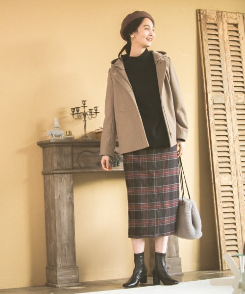 GLOBAL WORK（グローバルワーク）の「らくっションストレッチブーツ/847951（ブーツ・レディース・ブラック/ベージュ/オフホワイト/ブラック系その他/ダークブラウン・SMALL/MEDIUM/LARGE）」の18枚目の写真