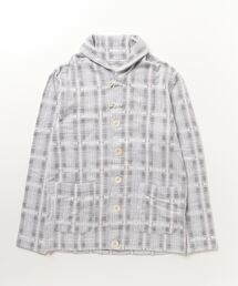v::room(B[)́yV::ROOMzuC[/ PLAID JQ - L/S HECHIMA CARDIGAN(J[fBK/{)