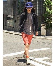 KATHARINE HAMNETT LONDON  | LIGHT SWEAT HARF（ライトスウェットハーフ）(Tシャツ/カットソー)