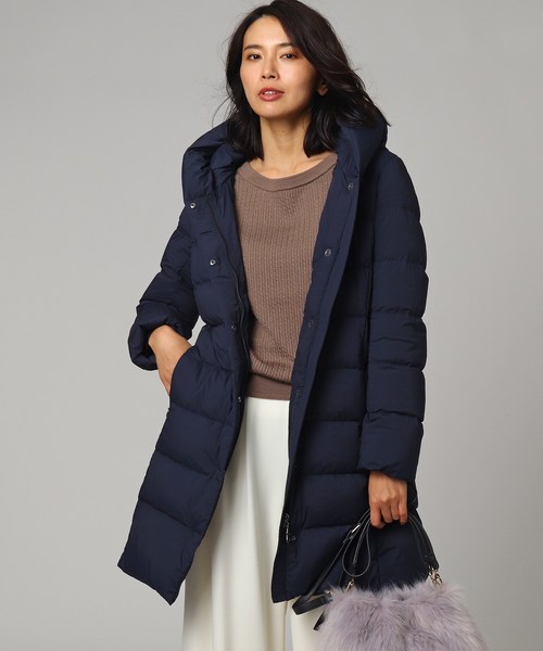 セール Untitled アンタイトル のダウンジャケット コート ダウンジャケット コート フーデットストレッチダウンコート ダウンジャケット コート ジャケット アウター Untitled アンタイトル のファッション 洗える 撥水