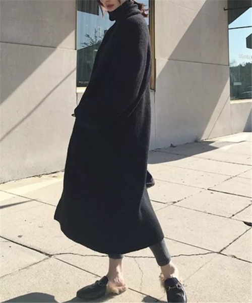 MAISON DE THERESE（メゾン ド テレーズ）の「あったかロングカーディガン（カーディガン/ボレロ・レディース・ブラック/グレー/アイボリー/ブラウン系その他/モカ/ブラウン・FREE）」の20枚目の写真