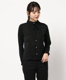 axes femme | スタンドブラウス風カットＰＯ(Tシャツ/カットソー)