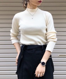 PAGEBOY | リブハイネックタイトプルオーバー(ニット/セーター)