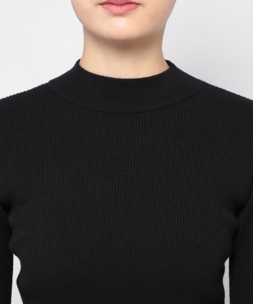 PAGEBOY（ページボーイ）の「リブハイネックタイトプルオーバー（ニット/セーター・レディース・ホワイト/ブラック/ブラウン/ブルー・FREE）」の20枚目の写真