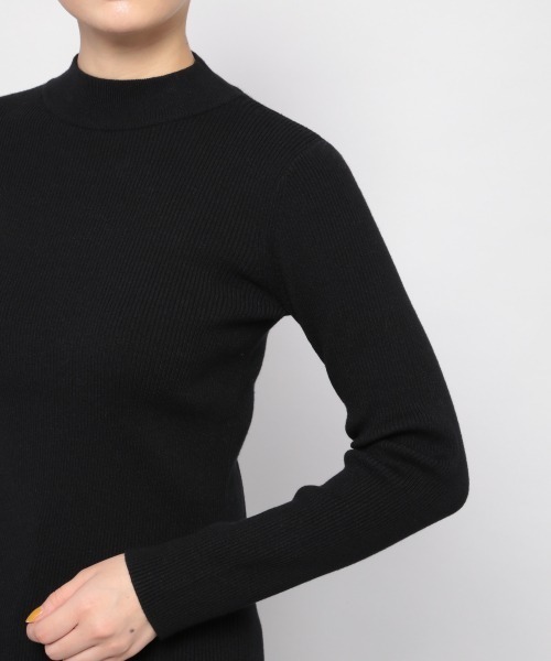 PAGEBOY（ページボーイ）の「リブハイネックタイトプルオーバー（ニット/セーター・レディース・ホワイト/ブラック/ブラウン/ブルー・FREE）」の21枚目の写真