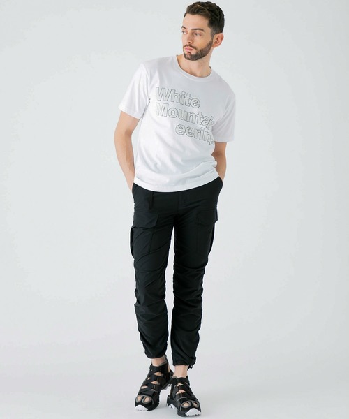 WHITE MOUNTAINEERING（ホワイトマウンテニアリング）の「【White Mountaineering】ストレッチシェリングカーゴパンツ / WM2071412（カーゴパンツ・メンズ・ブラック・1/2/3）」の10枚目の写真