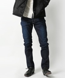 Betty Smith | Betty Smith ベティスミス 国産/日本製USED加工スリムテーパードストレッチデニム 生デニム BAM1004B(デニムパンツ)