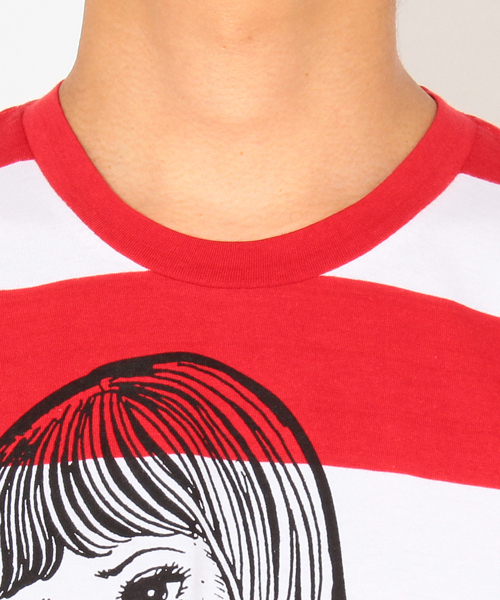 mmts（マミタス）の「＜メンズ＞楳図かずお×mmts / “おろち” RED（Tシャツ/カットソー・メンズ・レッド・MEDIUM/LARGE）」の4枚目の写真