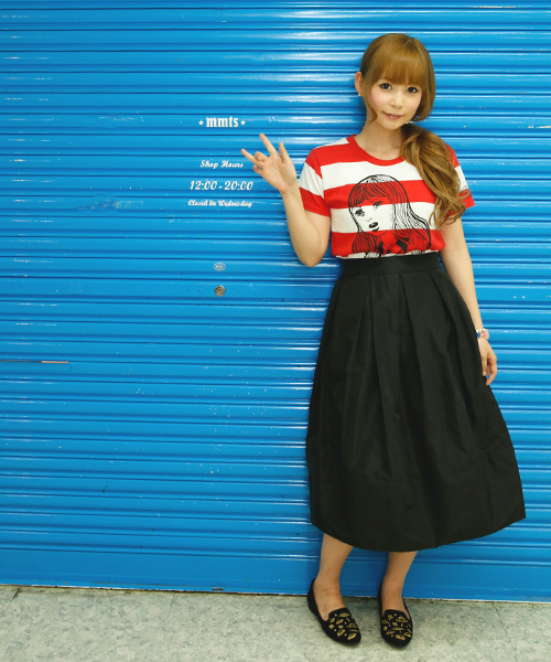 mmts（マミタス）の「＜メンズ＞楳図かずお×mmts / “おろち” RED（Tシャツ/カットソー・メンズ・レッド・MEDIUM/LARGE）」の8枚目の写真