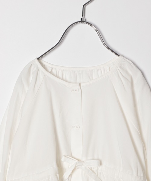 GLOBAL WORK（グローバルワーク）の「【キッズ】ギャザー前開きチュニック/864910（シャツ/ブラウス・キッズ・ホワイト/ベージュ・110cm/100cm/120cm/140cm/130cm）」の13枚目の写真