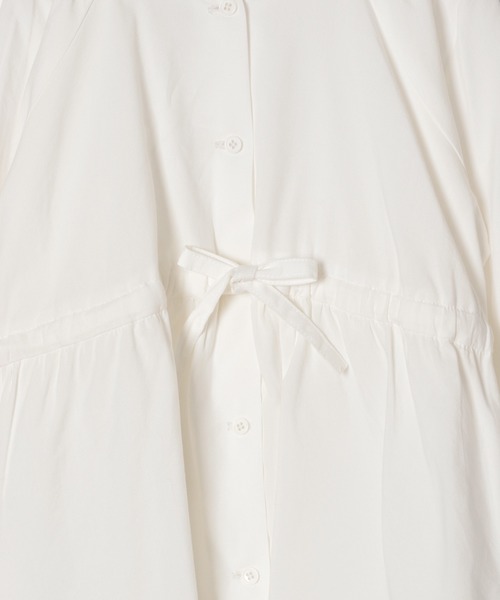 GLOBAL WORK（グローバルワーク）の「【キッズ】ギャザー前開きチュニック/864910（シャツ/ブラウス・キッズ・ホワイト/ベージュ・110cm/100cm/120cm/140cm/130cm）」の11枚目の写真