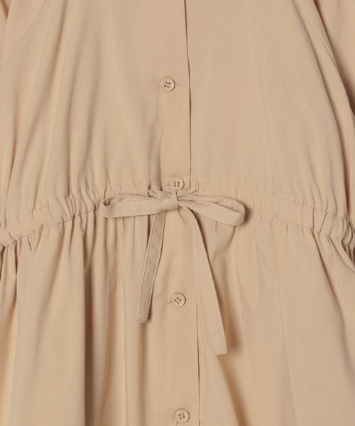GLOBAL WORK（グローバルワーク）の「【キッズ】ギャザー前開きチュニック/864910（シャツ/ブラウス・キッズ・ホワイト/ベージュ・110cm/100cm/120cm/140cm/130cm）」の9枚目の写真