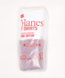 【HANES/ヘインズ】ジャパンフィット 2枚組【白黒アソート】JAPAN FIT クルーネックTシャツ 透けにくい5.3oz