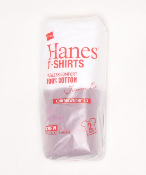HANES(ヘインズ)の「【HANES/ヘインズ】JAPAN FITクルー2Pアソート HW5320 無地 Tシャツ 白黒の2枚セット(Tシャツ/カットソー・レディース・その他1/その他3/その他4/その他5/その他6/その他8/その他7/その他9・MEDIUM/LARGE)」の7枚目の写真