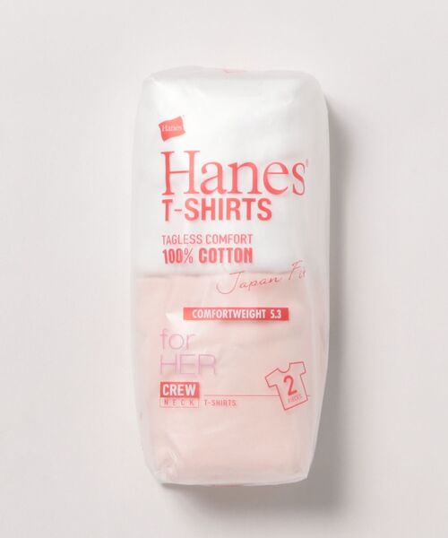 HANES(ヘインズ)の「【HANES/ヘインズ】JAPAN FITクルー2Pアソート HW5320 無地 Tシャツ 白黒の2枚セット(Tシャツ/カットソー・レディース・その他1/その他3/その他4/その他5/その他6/その他8/その他7/その他9・MEDIUM/LARGE)」の8枚目の写真