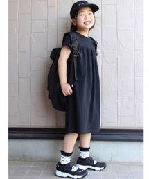BRANSHES | 【WEB限定】胸元ギャザー半袖ワンピース(ワンピース)