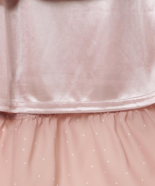 Heather（ヘザー）の「ティアードドットワンピース  887401（ワンピース・レディース・ホワイト系その他/ブルー系その他/ピンク系その他・FREE）」の16枚目の写真