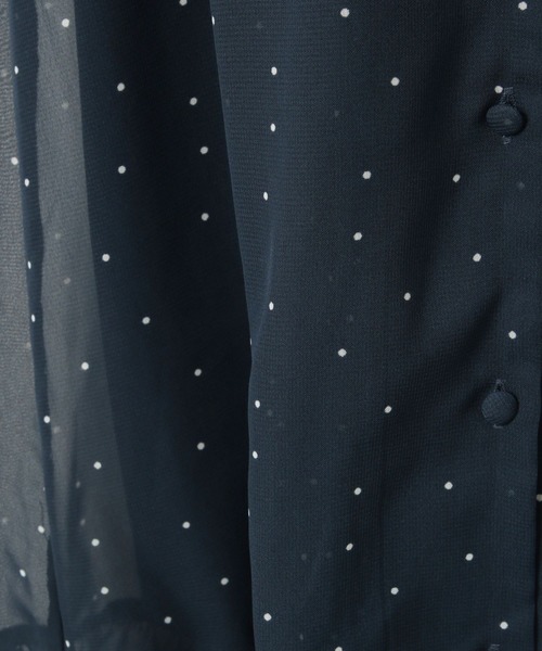 Heather（ヘザー）の「ティアードドットワンピース  887401（ワンピース・レディース・ホワイト系その他/ブルー系その他/ピンク系その他・FREE）」の19枚目の写真